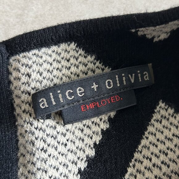 Alice + Olivia Selma Checkered Drop Waist Dress ASO Spencer Hastings - Picture 11 of 13